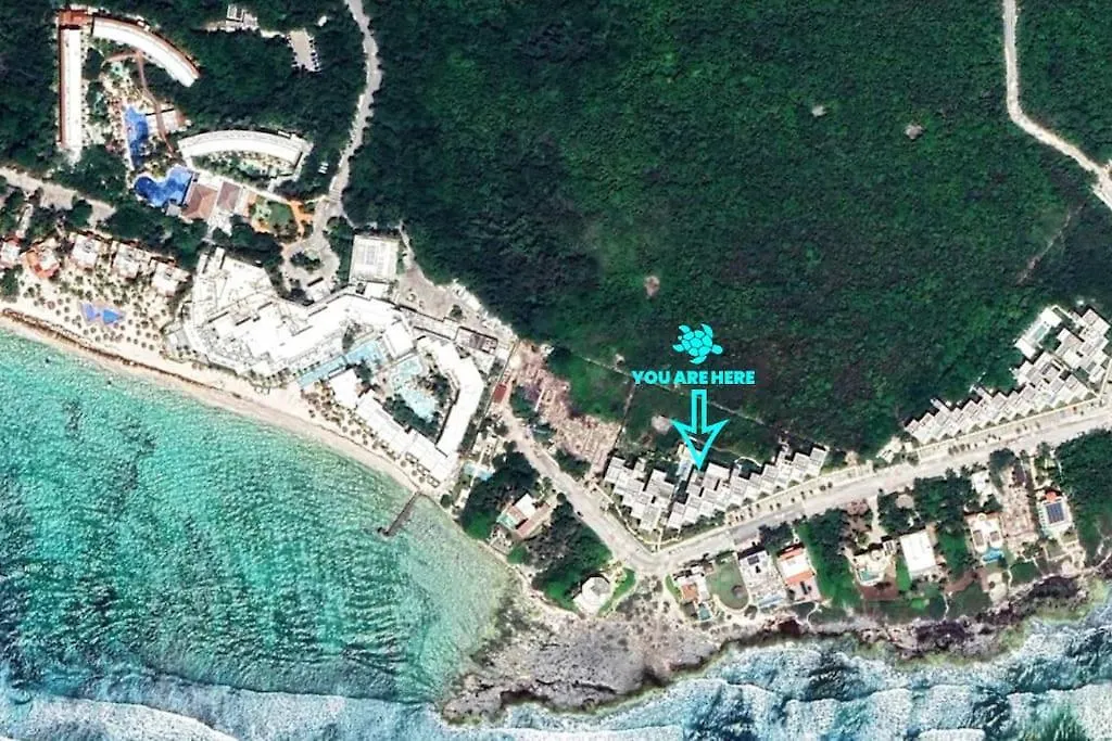 Apartment Nido De Tortuga Akumal With Beach Access And Private Jacuzzi